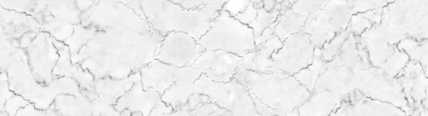 Obraz premium Panorama natural white marble stone texture for background or luxurious tiles floor and wallpaper decorative design.Marble with high resolution.