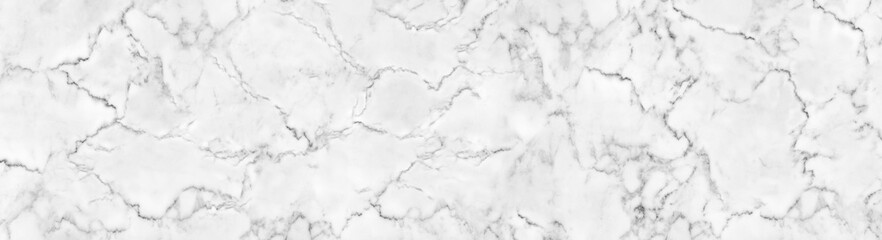 Panorama natural white marble stone texture for background or luxurious tiles floor and wallpaper decorative design.Marble with high resolution.