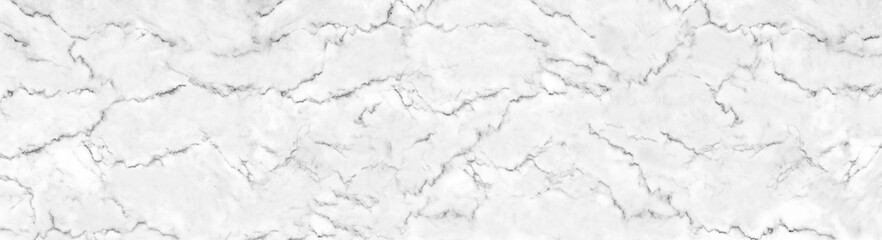 Panorama white marble stone texture for background or luxurious tiles floor and wallpaper decorative design.