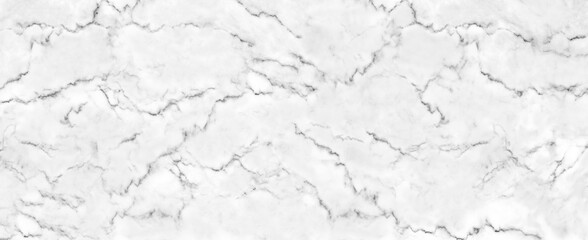 Panorama white marble stone texture for background or luxurious tiles floor and wallpaper decorative design.