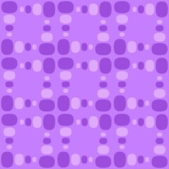 Rounded abstract seamless pattern - accent for any surfaces.