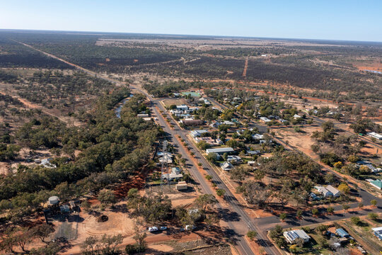 The Queensland town of bollon on wallam creek .