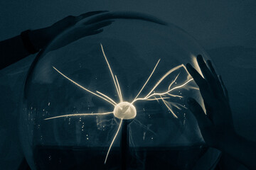 Plasma ball at Science national museum Thailand