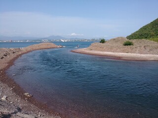 view of the coast of the region sea