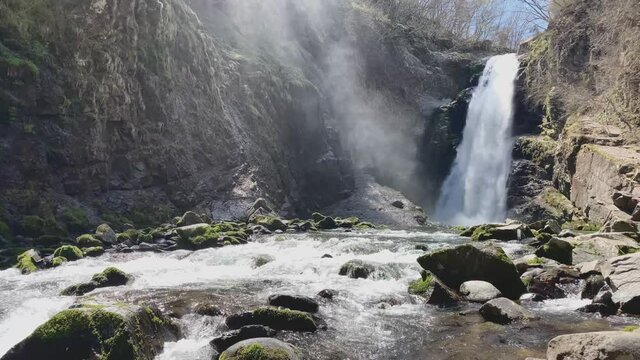 秋保大滝 日本三大名瀑 日本三名瀑 日本の滝百選 蔵王国定公園 県立自然公園二口峡谷 仙台 宮城県