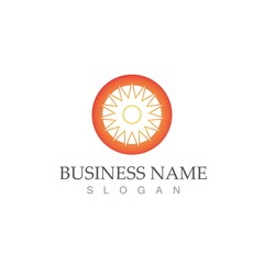 Fototapeta premium Sun Vector illustration Icon