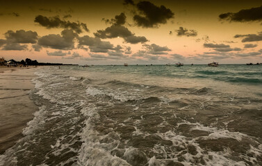 
beach and sunset