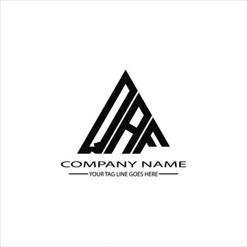 QAF letter logo creative design. QAF unique design