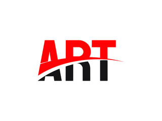 Fototapeta premium ART Letter Initial Logo Design Vector Illustration