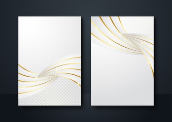 Abstract white gold 3d background texture luxury liquid marble and gold. For business cards, flyers, flyer, banner, website, paper printing. Trendy luxury vector