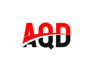 AQD Letter Initial Logo Design Vector Illustration