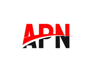 APN Letter Initial Logo Design Vector Illustration