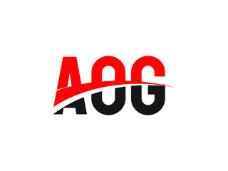 AOG Letter Initial Logo Design Vector Illustration