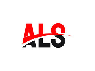 ALS Letter Initial Logo Design Vector Illustration
