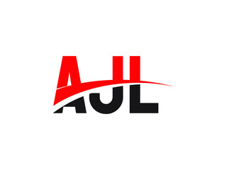 AJL Letter Initial Logo Design Vector Illustration