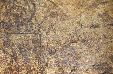 old  golden metal ancient background