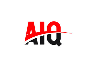 AIQ Letter Initial Logo Design Vector Illustration