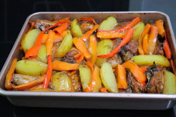 stir fried vegetables with shrimp