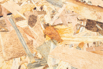 Wooden oriented strand board