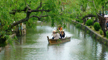 岡山県倉敷市の川舟流し　041