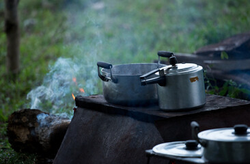 Cooking in nature