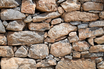 Stone Wall Background.