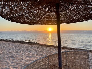 sunrise on the beach