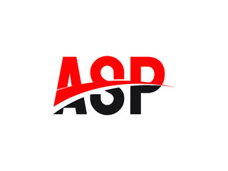 ASP Letter Initial Logo Design Vector Illustration