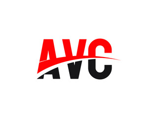 AVC Letter Initial Logo Design Vector Illustration