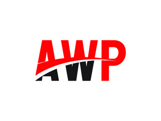 AWP Letter Initial Logo Design Vector Illustration
