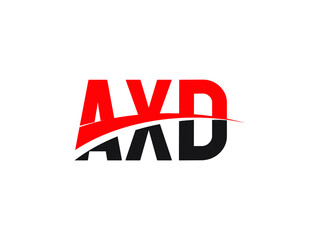 AXD Letter Initial Logo Design Vector Illustration