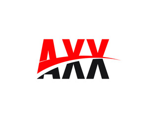AXX Letter Initial Logo Design Vector Illustration
