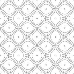 : Vector pattern with symmetrical elements . Modern stylish abstract texture. Repeating geometric tiles from striped elements.