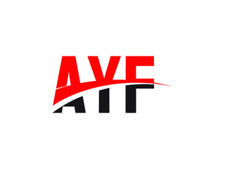 AYF Letter Initial Logo Design Vector Illustration