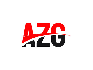 AZG Letter Initial Logo Design Vector Illustration