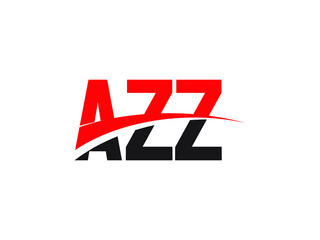 AZZ Letter Initial Logo Design Vector Illustration