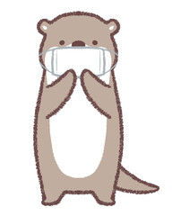マスクとカワウソ