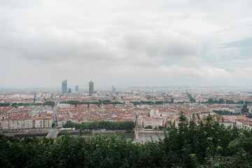 Fototapeta na wymiar Lyon cityscape