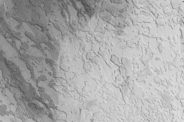 Decorative plaster in white and gray, place for text