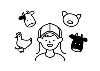 畜産農業　酪農農業