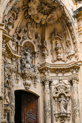 Naklejka premium Magnificent Basilica of Santa María del Coro in San Sebastián, Guipuzcoa, Basque Country, Spain.