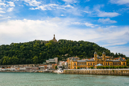 One of the most beautiful cities of Spain: San Sebastian, Guipuzcoa, Pa&iacute;s Vasco.