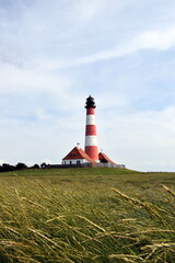 Westerhever Leuchtturm in Nordfriesland