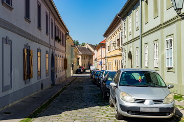 Street in Novi Sad. Serbia