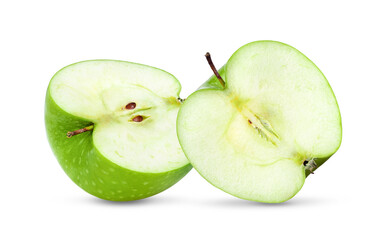 green apple isolated