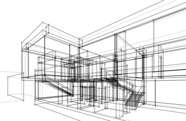 house architecture drawing