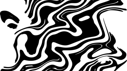 Illustration vector graphic of Marble texture background in black and white colors. abstract background. Ink marbling texture. Vector illustration for your graphic design.

