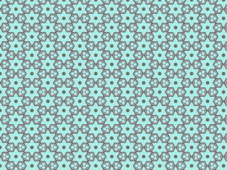 Hintergrund, Muster Stern türkis