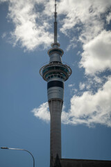 Obraz premium ニュージーランドのオークランドの観光名所を観光している風景 Scenery of sightseeing in Auckland, New Zealand.