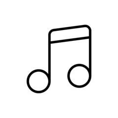 Music note icon